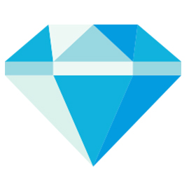 ícone de diamante