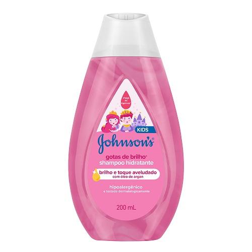JOHNSON’S® Shampoo Gotas de Brilho 200ml