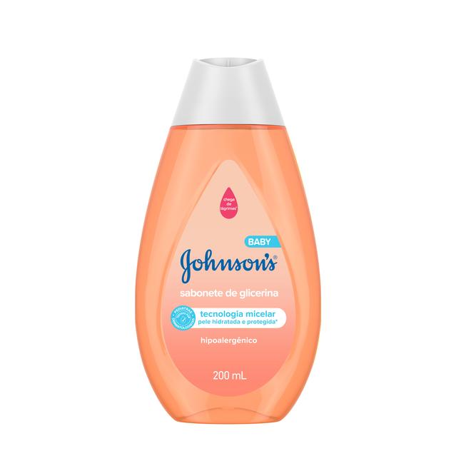 Johnson's® Sabonete Líquido de Glicerina Da Cabeça aos Pés